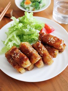 長芋の肉巻き照り焼き。-レシピのメイン写真