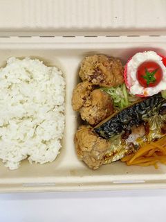 さばとから揚げ-レシピのメイン写真