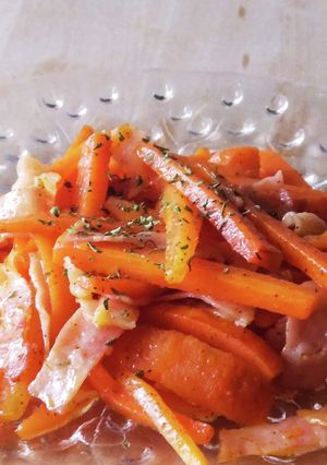 オシャレな人参きんぴらは洋風★お弁当-レシピのメイン写真