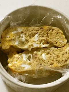 【お弁当】レンジたまご ツナマヨ-レシピのメイン写真