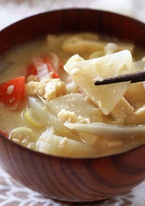 すり潰し大豆が美味しい☆呉汁(ごじる)-レシピのメイン写真