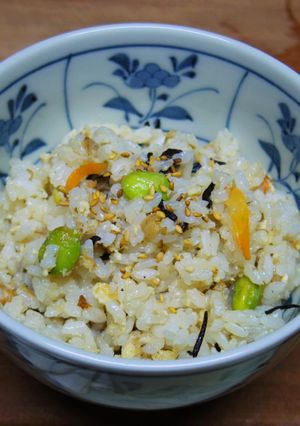 お好みがんもで作る炊き込みご飯風-レシピのメイン写真