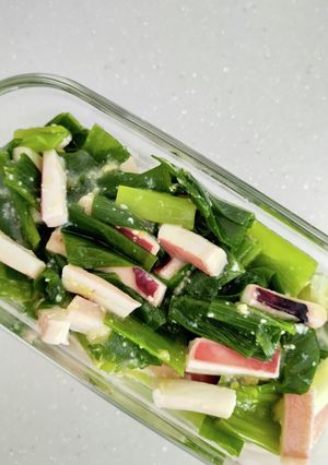 イカとネギの酢味噌和え-レシピのメイン写真