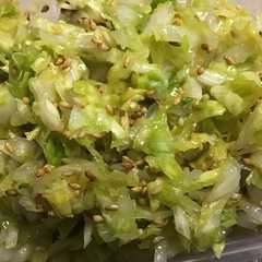 A picture of 春キャベツのナムル.