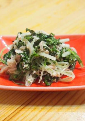 ☆春菊嫌いも食べられる☆無限春菊-レシピのメイン写真