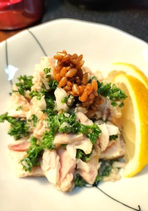 48*蜂蜜麹醤油ダレのまぶしサラダ2種-レシピのメイン写真