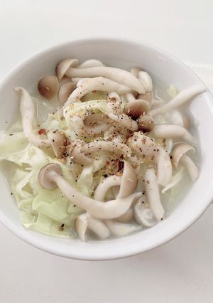 包丁いらず!レンジで食物繊維スープ-レシピのメイン写真
