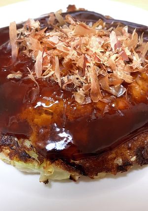 節約、お好み焼き(山芋入り)-レシピのメイン写真