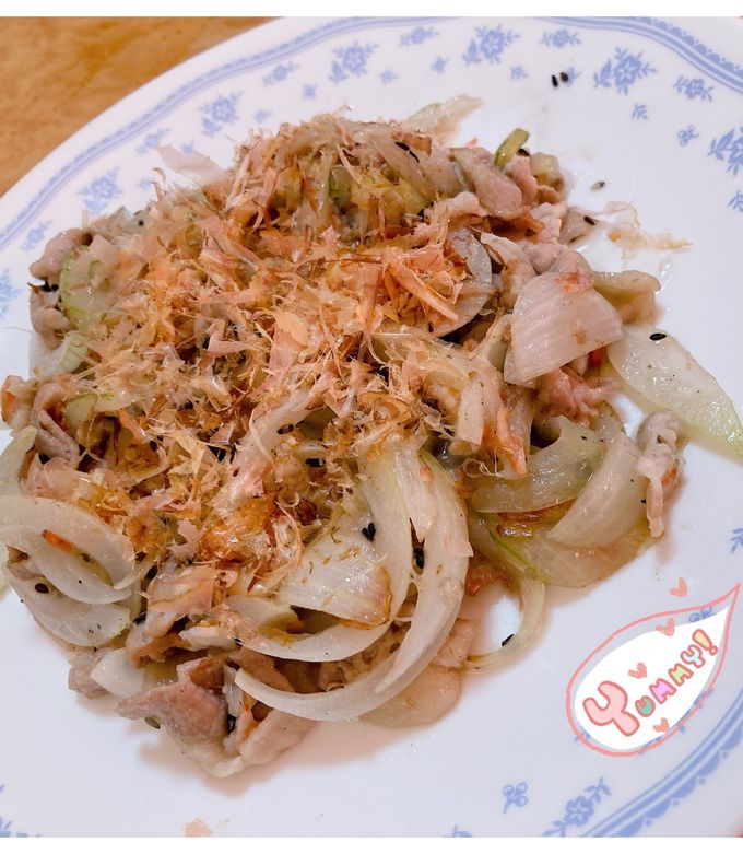 ☆豚肉と新玉ねぎと桜えび炒め☆-レシピのメイン写真