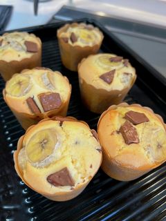 米粉ふんわり軽いチョコバナナマフィン -レシピのメイン写真
