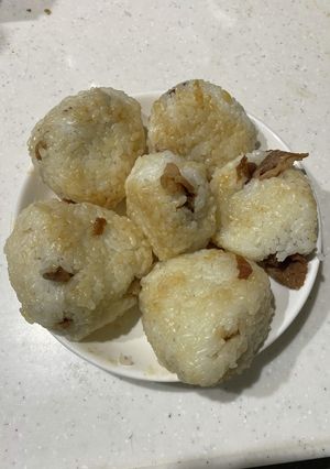 肉入りおにぎり-レシピのメイン写真