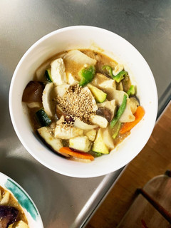 肉無豆腐ほんのりシーフード味噌味野菜炒め-レシピのメイン写真