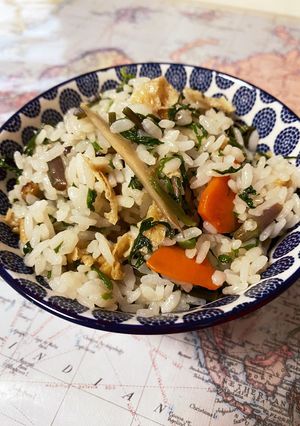 春の味!田芹があったら芹の混ぜご飯!-レシピのメイン写真