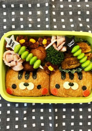 キャラ弁　ネコさん弁当-レシピのメイン写真
