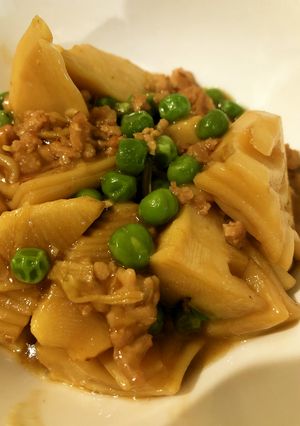 新筍の鶏そぼろあん-レシピのメイン写真