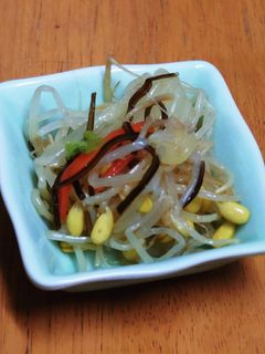 レンチン☆もやしの塩昆布和え-レシピのメイン写真