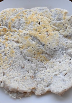 もちもち♪れんこんと米粉のチヂミ風-レシピのメイン写真