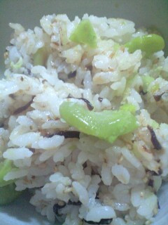 ✿そら豆と塩こんぶの混ぜご飯✿-レシピのメイン写真