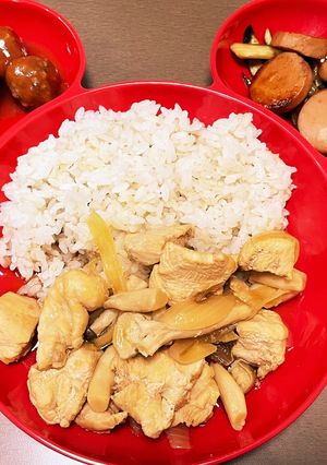 【簡単】鶏肉ときのこのアドボ-レシピのメイン写真