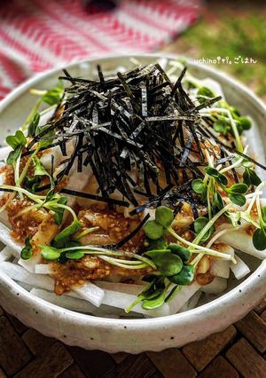 居酒屋サラダ再現♪激うまダレの大根サラダ-レシピのメイン写真