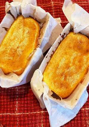 小さいパウンド型で作る米粉のチーズケーキ-レシピのメイン写真