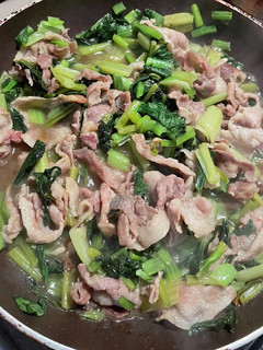 豚肉と小松菜の醤油炒め-レシピのメイン写真