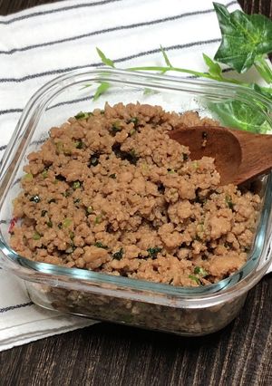 お弁当☆作り置き☆甘酒と醤油麹のそぼろ-レシピのメイン写真