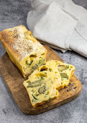 山菜の和風味噌ケークサレ-レシピのメイン写真