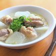 体が温まる!大根と鶏もも肉の簡単スープ