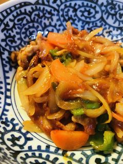 豚うすぎり肉のあまから酢豚風炒め。-レシピのメイン写真