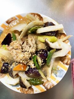 簡単きな粉洋風味噌味豚こま大根青椒肉絲風-レシピのメイン写真