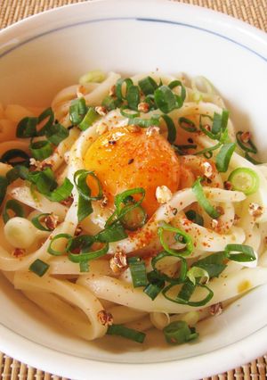 麦の呼吸 伍ノ型 麦釜玉うどん-レシピのメイン写真