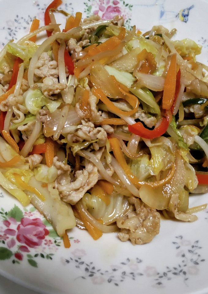今晩のおかずに！旨すぎ肉野菜炒め♪-レシピのメイン写真