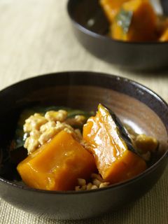 南瓜の煮物~そぼろあん-レシピのメイン写真
