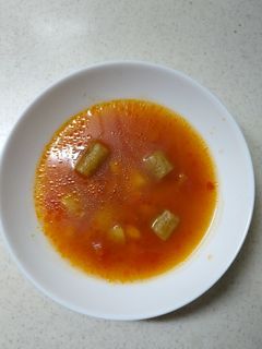 大豆とゴボウのトマトスープ-レシピのメイン写真