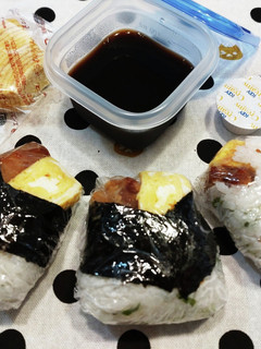 高1!男子弁当!おかずおにぎり唐揚げ 5-レシピのメイン写真
