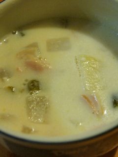 ほっこりやさしい豆乳スープ-レシピのメイン写真