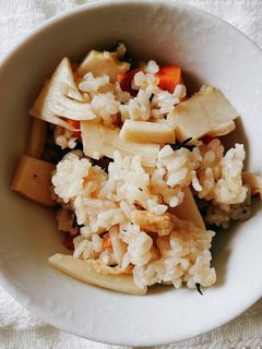 1合分の筍ごはん-レシピのメイン写真
