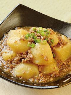 新じゃがの甘辛そぼろ煮-レシピのメイン写真