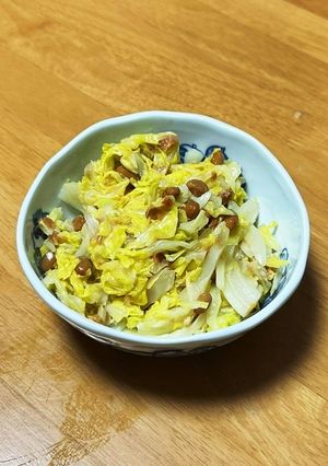 キャベツと納豆のサラダ-レシピのメイン写真