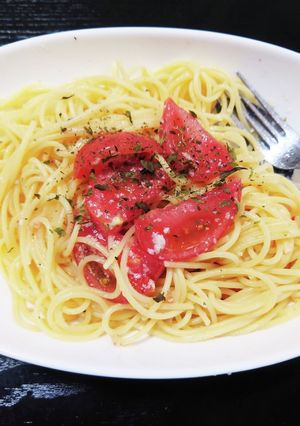 フレッシュトマトのパスタ　ズボラなレシピ-レシピのメイン写真