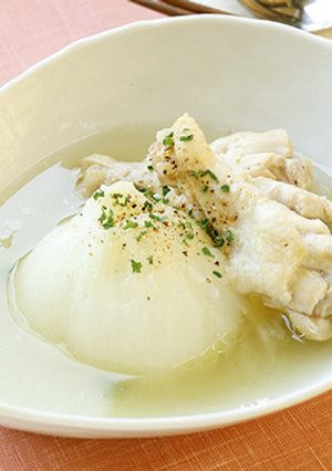 新玉と鶏肉のごちそうスープ-レシピのメイン写真