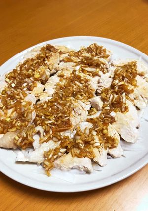 ネギソース〜茹で鶏〜-レシピのメイン写真