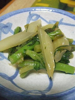 ◆セロリと春菊の炒め物◆-レシピのメイン写真