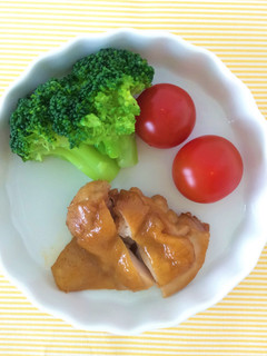 【幼児食】鶏のさっぱり煮-レシピのメイン写真