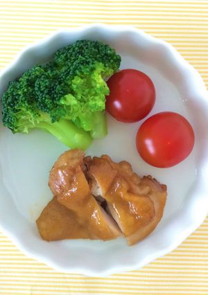 【幼児食】鶏のさっぱり煮-レシピのメイン写真