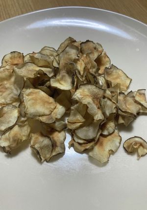 電子レンジでつくる菊芋チップス-レシピのメイン写真