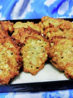 すりおろしレンコンの揚げ物-レシピのメイン写真