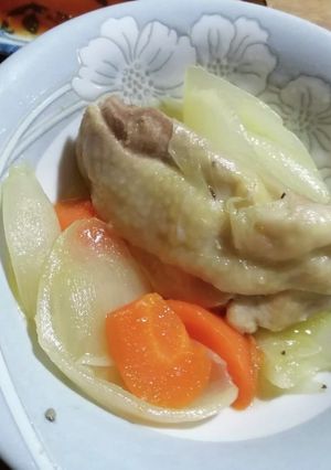 鶏肉と玉ねぎ-レシピのメイン写真