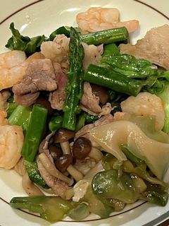 春野菜と海老と豚肉の中華炒め-レシピのメイン写真